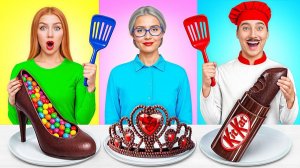 Кулинарный Челлендж# Я против Бабушки # Смешные Кулинарные Трюки