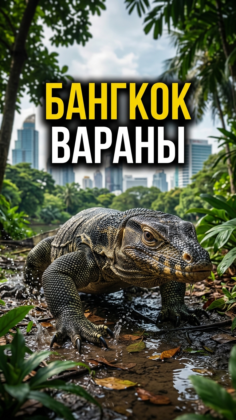 Экскурсия в Бангкок из Паттайи 🌆 Парк Люмпини и вараны 🦎 #тревелвлог #физрукпалыч #паттайя2026