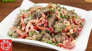 Самый вкусный салат из 3 ингредиентов! Быстро и просто