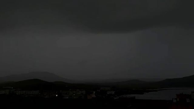 В Тикси молнии стали обычным явлением⚡ Удивительно красивое зрелище