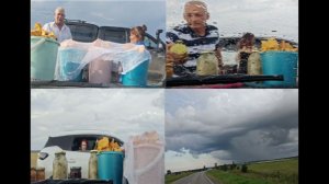 ДЕРЕВЕНСКАЯ ЖИЗНЬ.ТОРГОВЛЯ НА ТРАССЕ .НАШИ ПОКУПАТЕЛИ.ЧАСТЬ 2