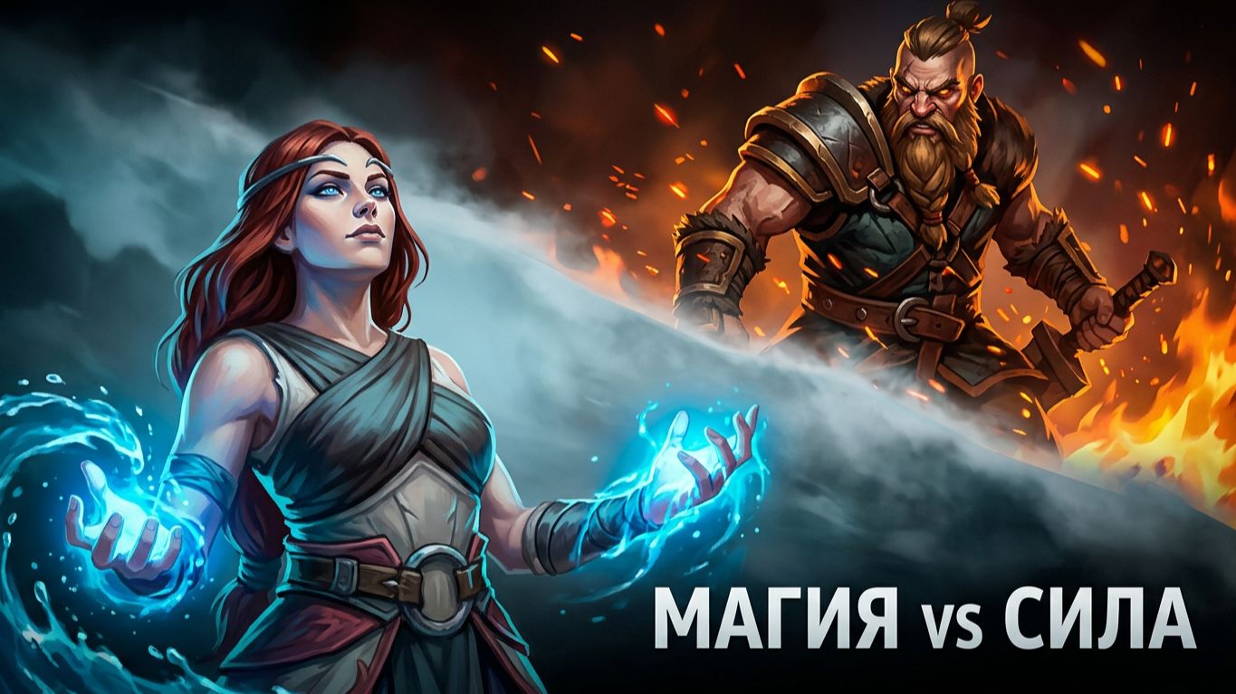 От магии воды Мелюзины  к ярости Беовульфа: два пути в Ravenswatch