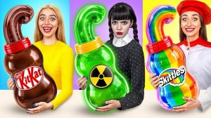 Кулинарный Челлендж# Уэнсдей Против Бабушки # Сумасшедший Челлендж от Multi DO Challenge