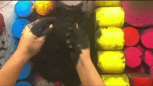 ASMR chalk crush 🌑🌚🌑