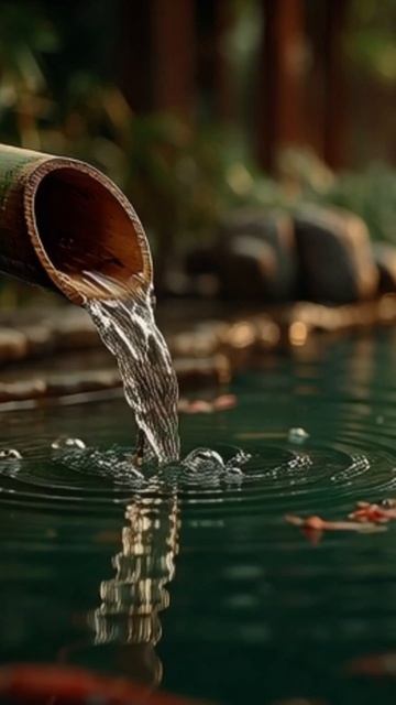 Место, где можно расслабиться 🌿 Дзен-фонтан, звуки воды и спокойная музыка | 4+ часа