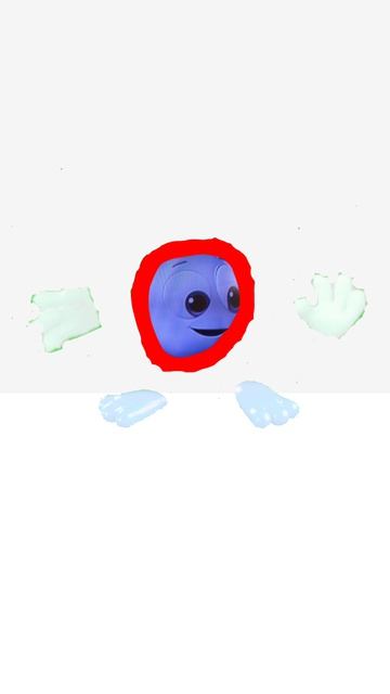 Цветняшка моет Мишу