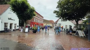 РИБЕ 🇩🇰 Дания Прогулка под дождем 🌧️ Знакомство с историческим старым городом Дании 🇩🇰 4K