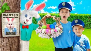 Полицейское Приключение с Пасхальным Кроликом _ Police chase adventure