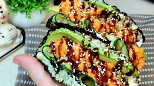 Суши тако 🌮 Новый хит из интернета! Запечённые суши, которые хочется готовить снова и снова