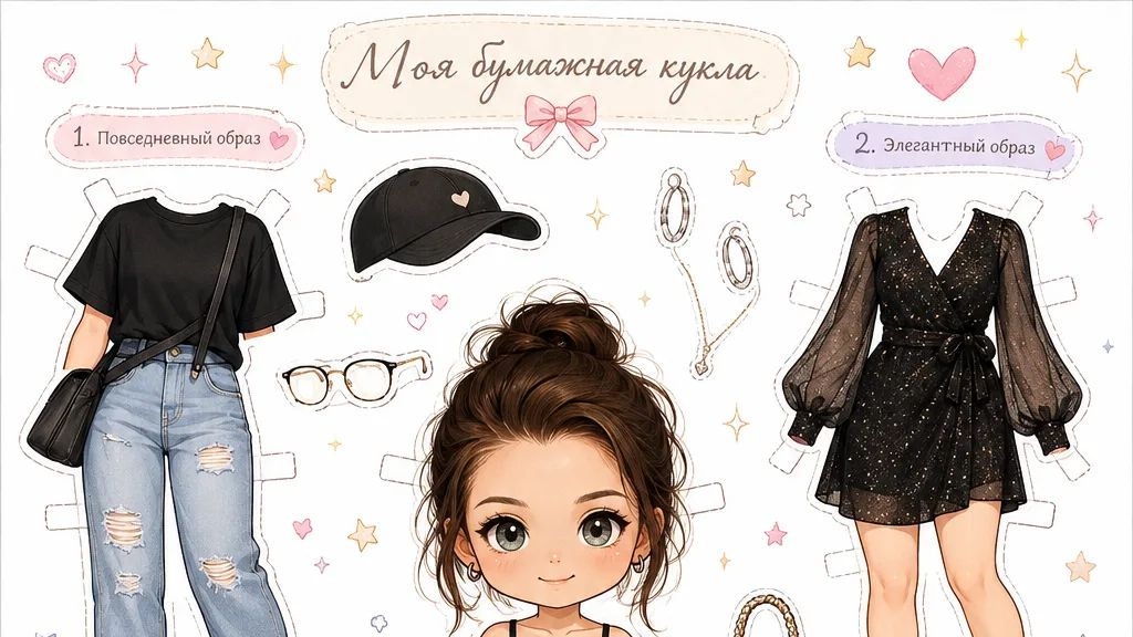 Анимация с куколкой