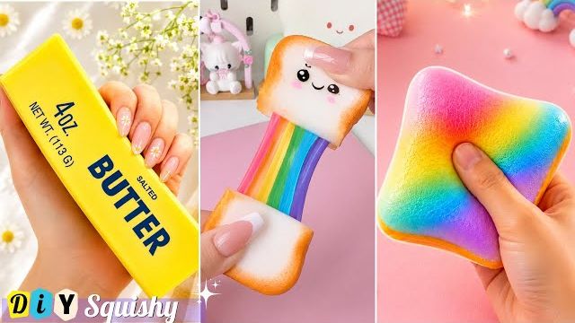 СДЕЛАЙ САМ: 9 ВИРУСНЫХ СКВИШЕЙ, КОТОРЫЕ МОЖНО СДЕЛАТЬ ДОМА! 😍