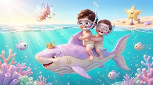 Акула-акула! 🦈 Песенка для детей