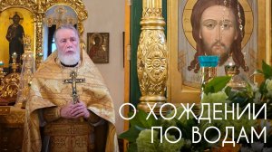 О хождении по водам. 
Не отводите взора от Христа! Прот. Андрей Овчинников.