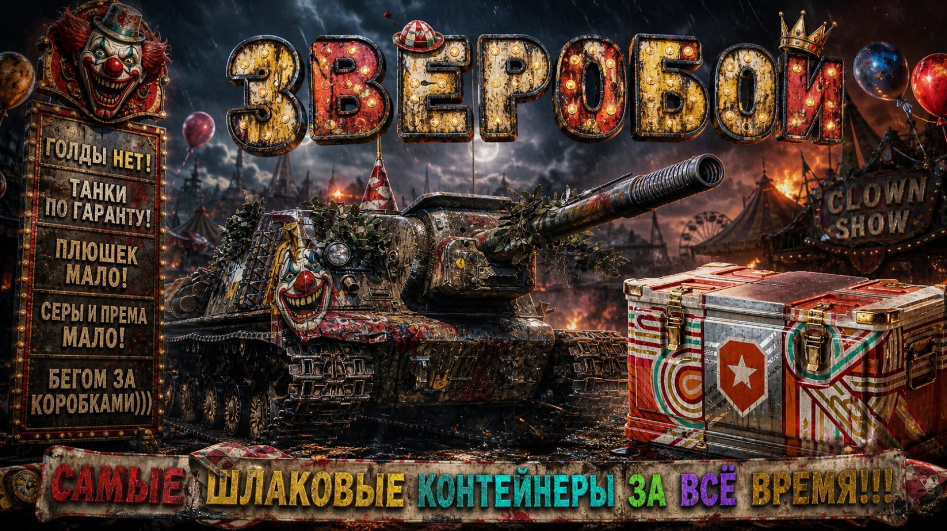 Зверобой - Танк из самых отвратных коробок за всё время дойки( #танки #worldoftanks #миртанков #wot
