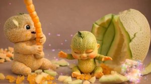 👶🍊🔨 ИИ фруктовые малыши и волшебный молоток — открываем яйцо с сюрпризом | Странно приятный ASMR