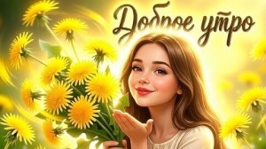 БОДРОГО УТРА и ОТЛИЧНОГО ДНЯ. Самая лучшая музыкальная открытка.