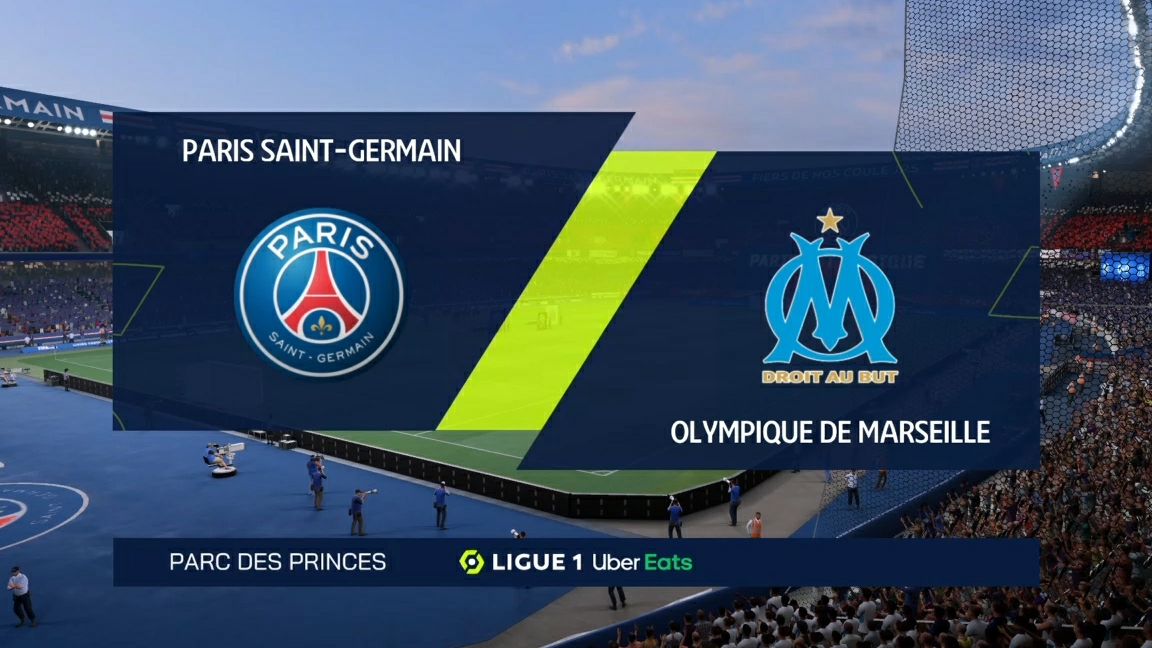 PSG Vs Olympic De Marseille. FIFA 22 Gameplay PlayStation 4