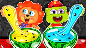 Маша и Леопольд. Цветные арбуз с желе - Мультик для детей - Lion Family на русском