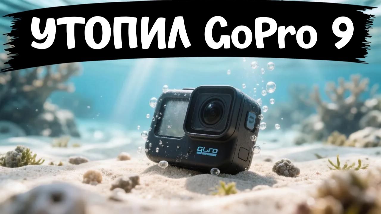 Утопил GoPro 9 в  Хургаде — что случилось и чему научился!