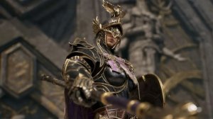 Mistfall Hunter | демонстрация класса: Увядающий рыцарь (копье и щит)