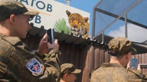 Участники сборов ПФО «Гвардеец» побывали в Пензенском зоопарке