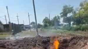 Одесса - дырка земле. Газопровод теперь вечный огонь.
