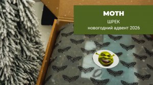 Обзор прошлогоднего (2026) новогоднего адвента от  MOTH по Шреку || обычные лаки для ногтей