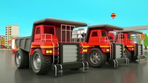 Мультики для детей Учим цвета и названия игрушечных машинок-монстров Blaze в микроволновой печи