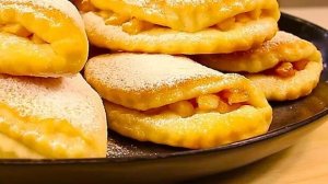 Наш ответ штруделю! ПИРОЖКИ с яблоком и корицей!