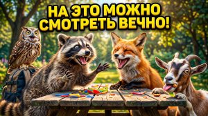 НА ЭТО МОЖНО СМОТРЕТЬ ВЕЧНО! 🐾 Лучшие Фейлы Животных До Слез