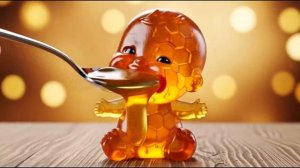 🍊👶Милые фруктовые малыши с аппетитом едят настоящие фрукты.  🍓🍼 Этот странно успокаивающий AI AS