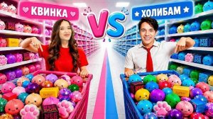 Я Vs КВИНКА! КТО БЫСТРЕЕ УБЕРЕТ АНТИСТРЕСС-ИГРУШКИ В МАГАЗИНЕ ROBLOX?😱