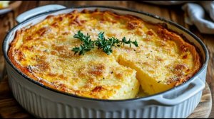 КАРТОФЕЛЬНАЯ ЗАПЕКАНКА  С МЯСОМ