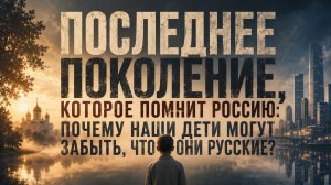 Последнее поколение, которое помнит Россию: почему наши дети могут забыть, что они русские