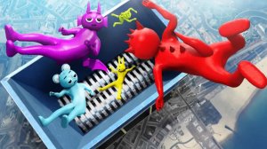 ГТА 5 ИНКРЕДИБОКС СПРУНКИ КОМАНДА РАГДОЛЛОВ ПРЫГАЕТ В ШРЕДЕР
