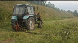 Проблемы которые могут возникнуть на сенокосе!!!Продолжаем уборку овса.