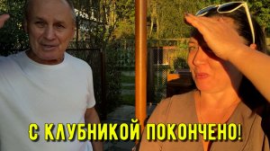С клубникой покончено! Я сделала это! Прекрасный день на даче