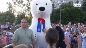 К детям Дубны пришел в гости медвежонок Умка