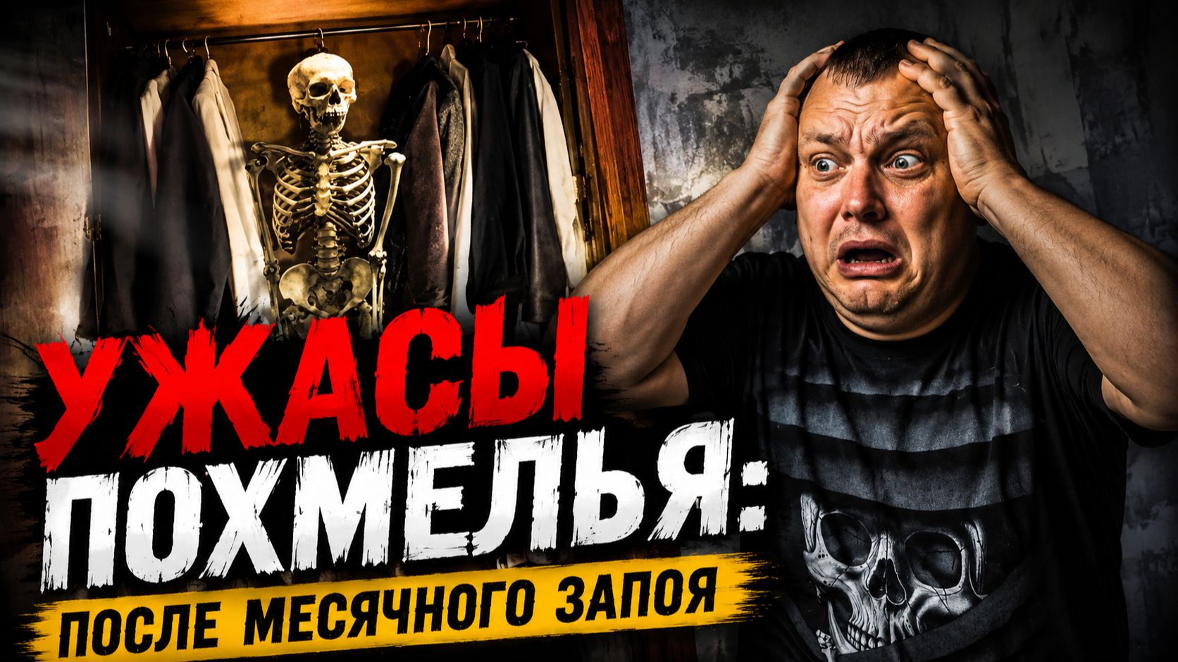 Ужасы похмелья: После месячного запоя