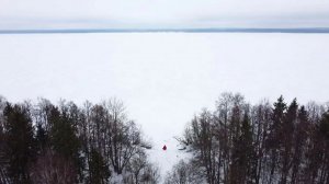 Полет на Учинском водохранилище