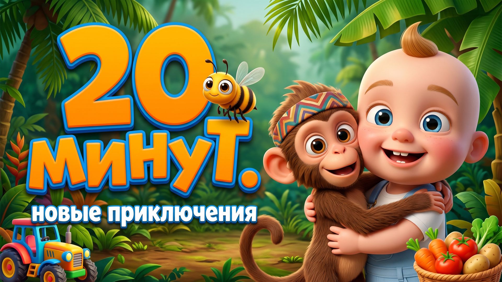 🎵 Новые приключения Малыша  | 20 минут добрых песен для детей | Музыкальный сборник