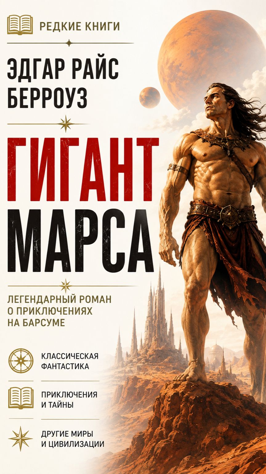 Гигант Марса | Эдгар Райс Берроуз | Аудиокнига | Фантастика