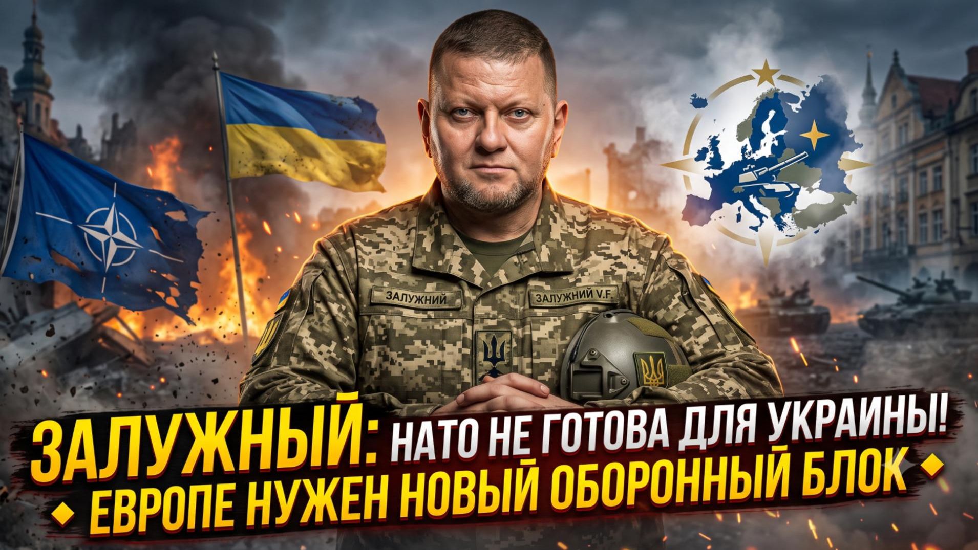 Себастиан Сас  Удар по НАТО: Залужный заявил - альянс не готов к Украине Европе нужен новый блок