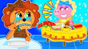 Маша и Леопольд. Случай в ресторане - Мультик для детей