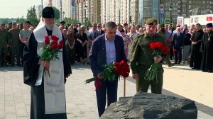 Жертв украинского террора сегодня вспоминают в Курской области.