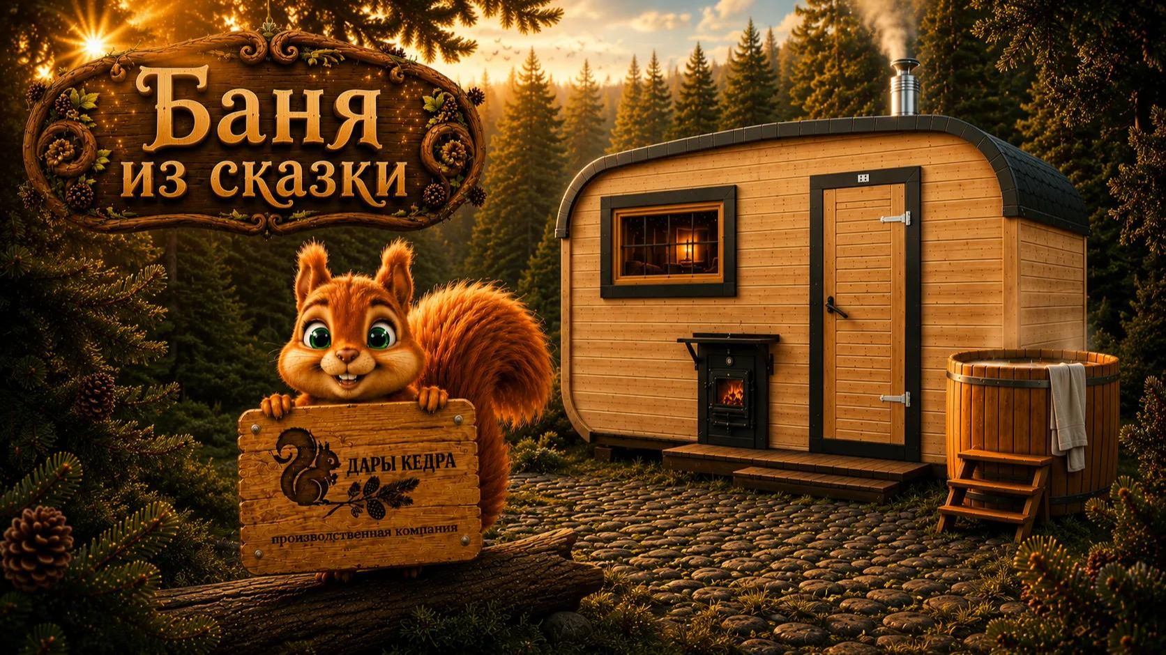 Представляем вам мобильную баню Окта🌿