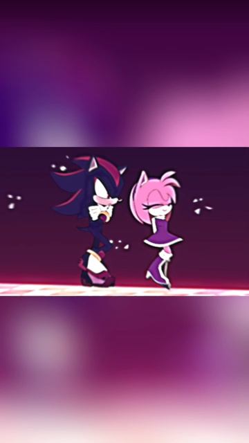 🖤💗 Шедоу и Эми🖤💗#sonic
