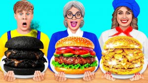 Кулинарный Челлендж_ Я против Бабушки _ Удивительные Кулинарные Рецепты