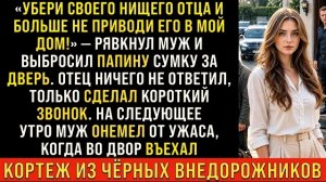 Истории из жизни/Убери своего нищего отца из моего дома- заявил муж/Аудиорассказы жизненные свекровь