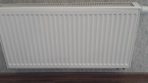 Установка радиатора отопления VIESSMANN.
